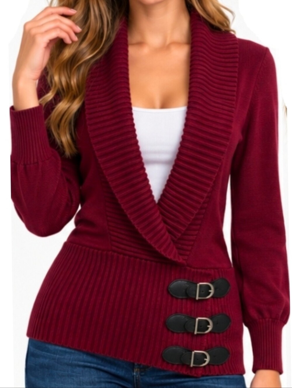 Glimmer by J.J. Basics Sweater Size M (Juniors) Y2K